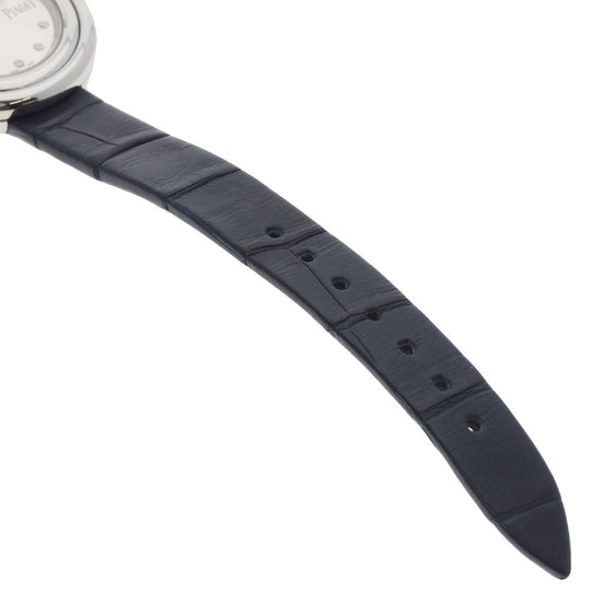 PIAGET Watches Quartz G0A43080 Stainless Steel, Leather Silver Possession Diamond Silver dial Women Used Authentic