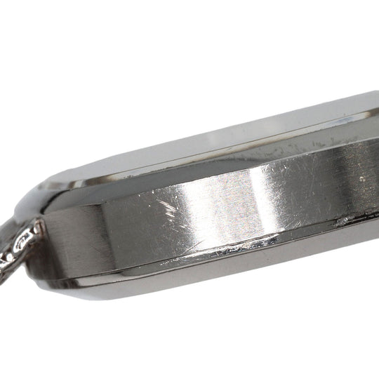 SEIKO Watches Quartz 1421-5020 Stainless Steel , Stainless Steel Silver CREDOR square face Silver dial Women Used Authentic