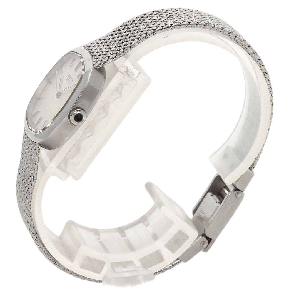 SEIKO Watches Quartz 1421-5020 Stainless Steel , Stainless Steel Silver CREDOR square face Silver dial Women Used Authentic