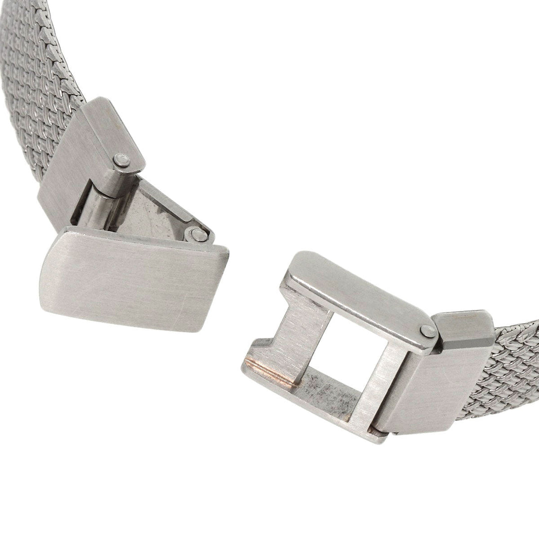 SEIKO Watches Quartz 1421-5020 Stainless Steel , Stainless Steel Silver CREDOR square face Silver dial Women Used Authentic