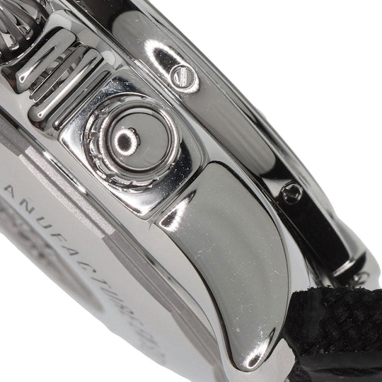 BREITLING Watches AB0110 Stainless Steel, Canvas Silver Chrono mat 44 mens Used Authentic