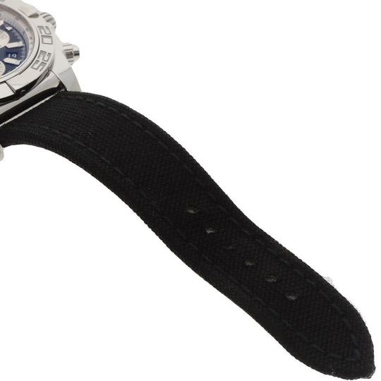 BREITLING Watches AB0110 Stainless Steel, Canvas Silver Chrono mat 44 mens Used Authentic