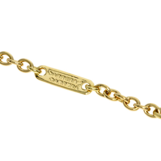 Carrera y Carrera Necklace 18K Yellow Gold gold Angel ribbon motif Women Used Authentic
