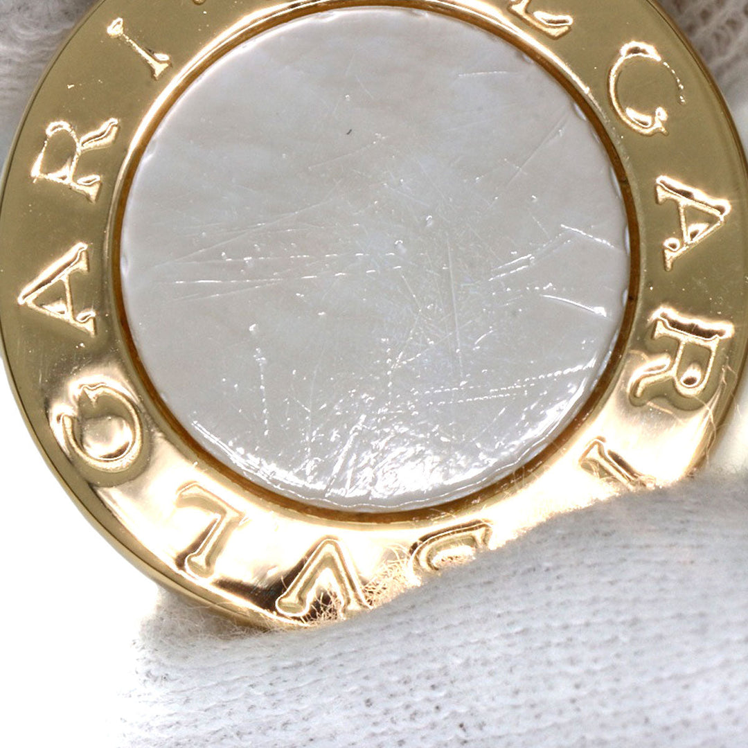 BVLGARI Ring 18K Yellow Gold gold bulgari bulgari white shell Women Used Authentic