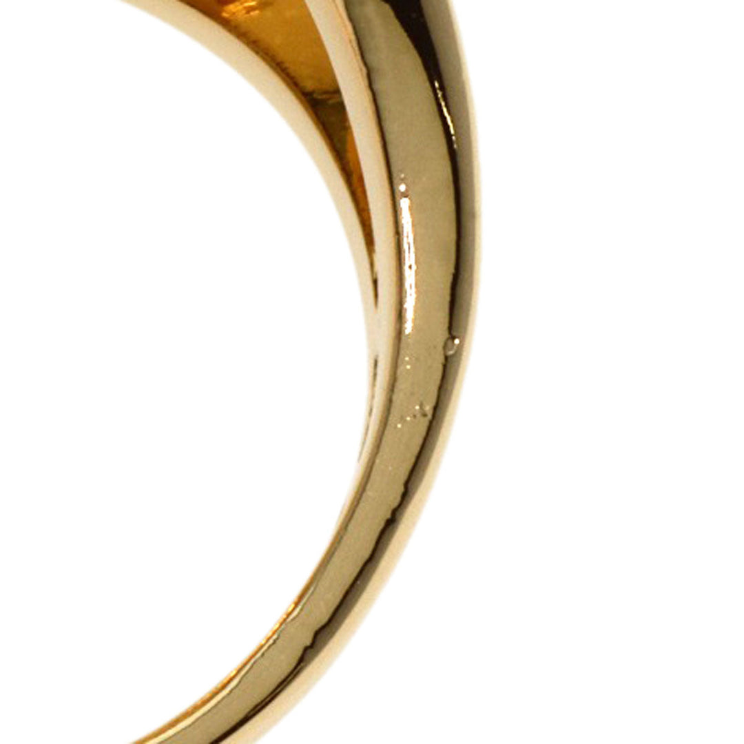 BVLGARI Ring 18K Yellow Gold gold bulgari bulgari white shell Women Used Authentic