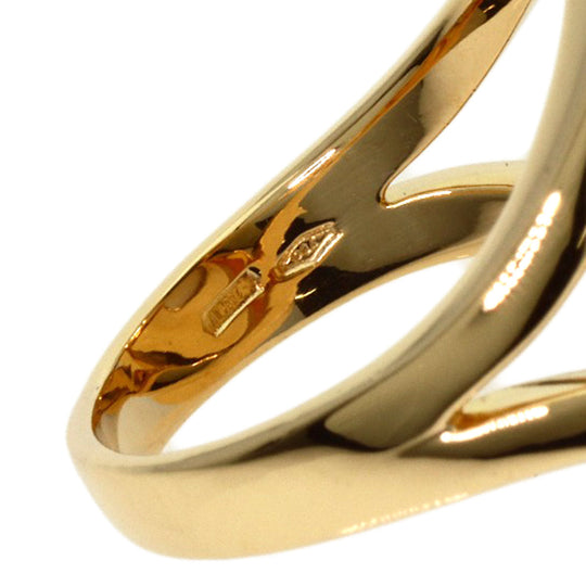 BVLGARI Ring 18K Yellow Gold gold bulgari bulgari white shell Women Used Authentic