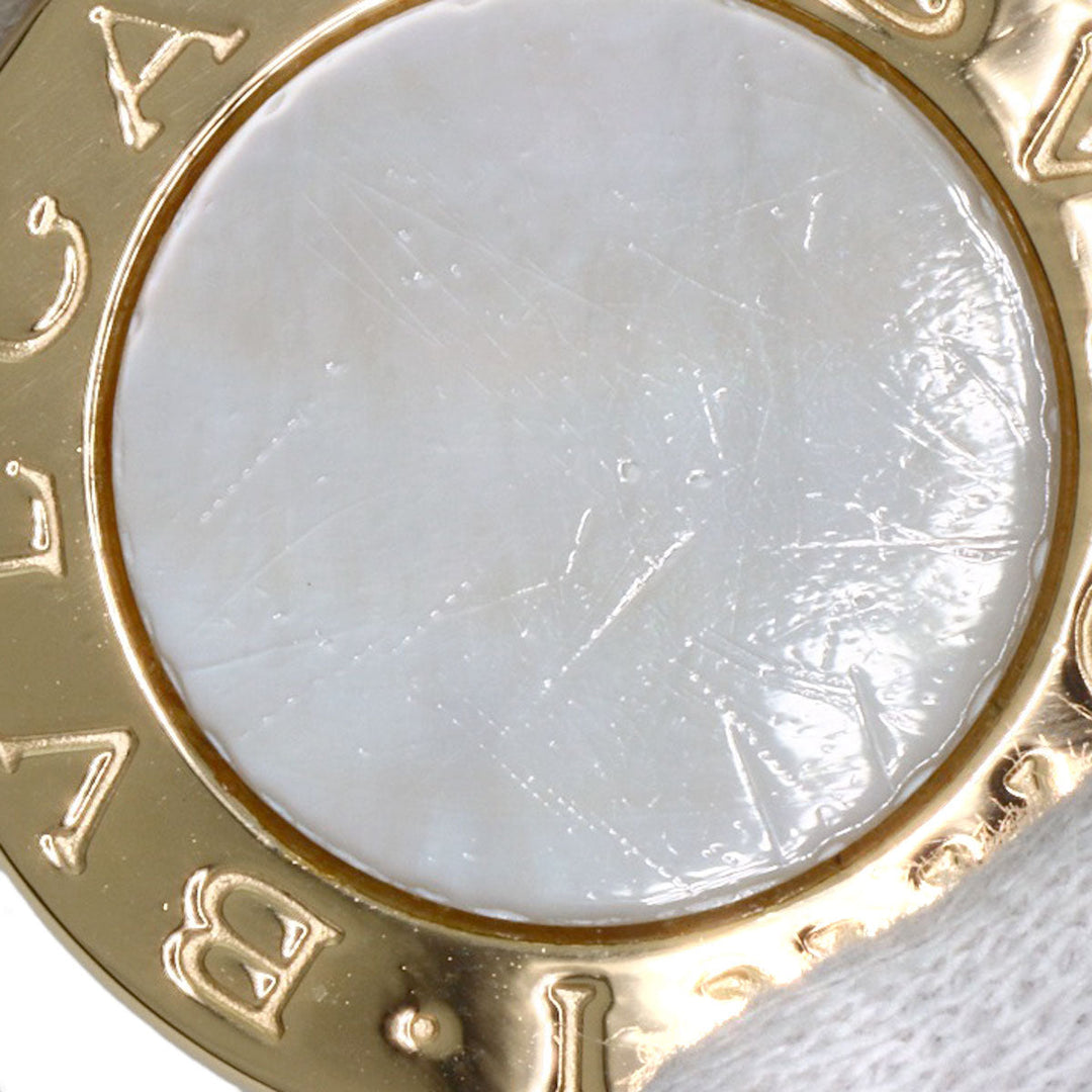 BVLGARI Ring 18K Yellow Gold gold bulgari bulgari white shell Women Used Authentic
