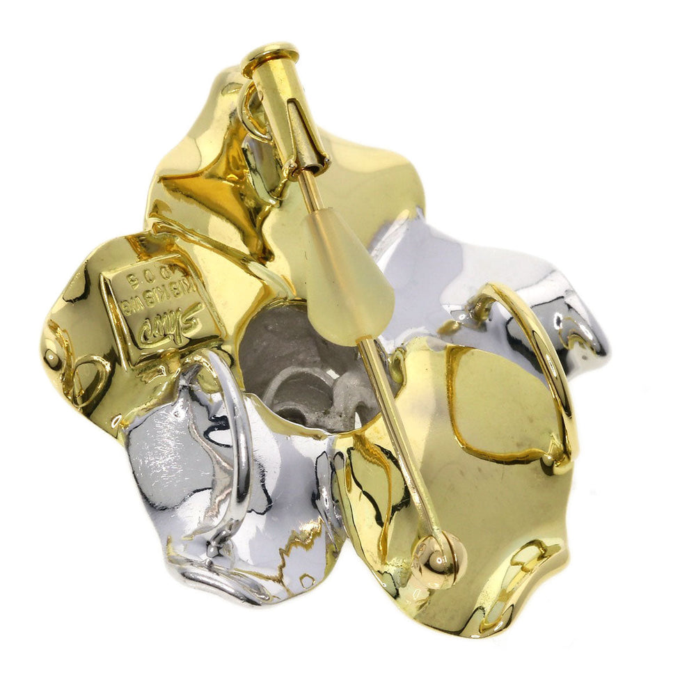 SHUN TAMURA Brooch K18WG gold diamond