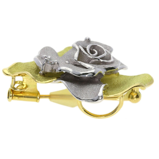 SHUN TAMURA Brooch K18WG gold diamond