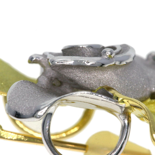 SHUN TAMURA Brooch K18WG gold diamond
