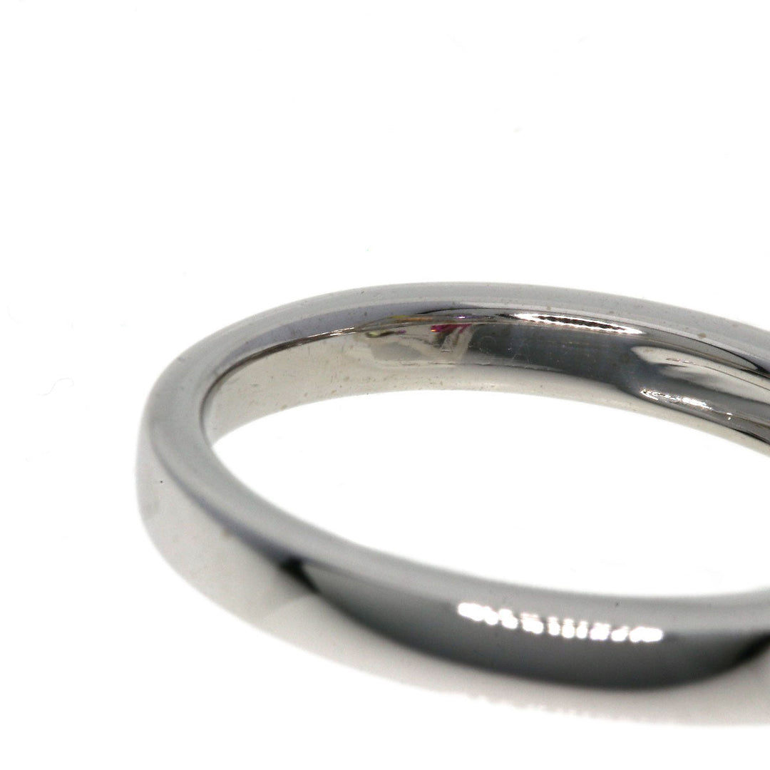 TASAKI Ring K18WG Silver Garnet diamond