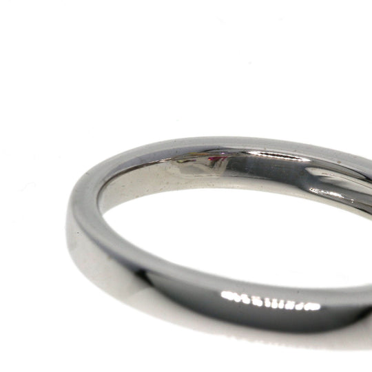 TASAKI Ring K18WG Silver Garnet diamond