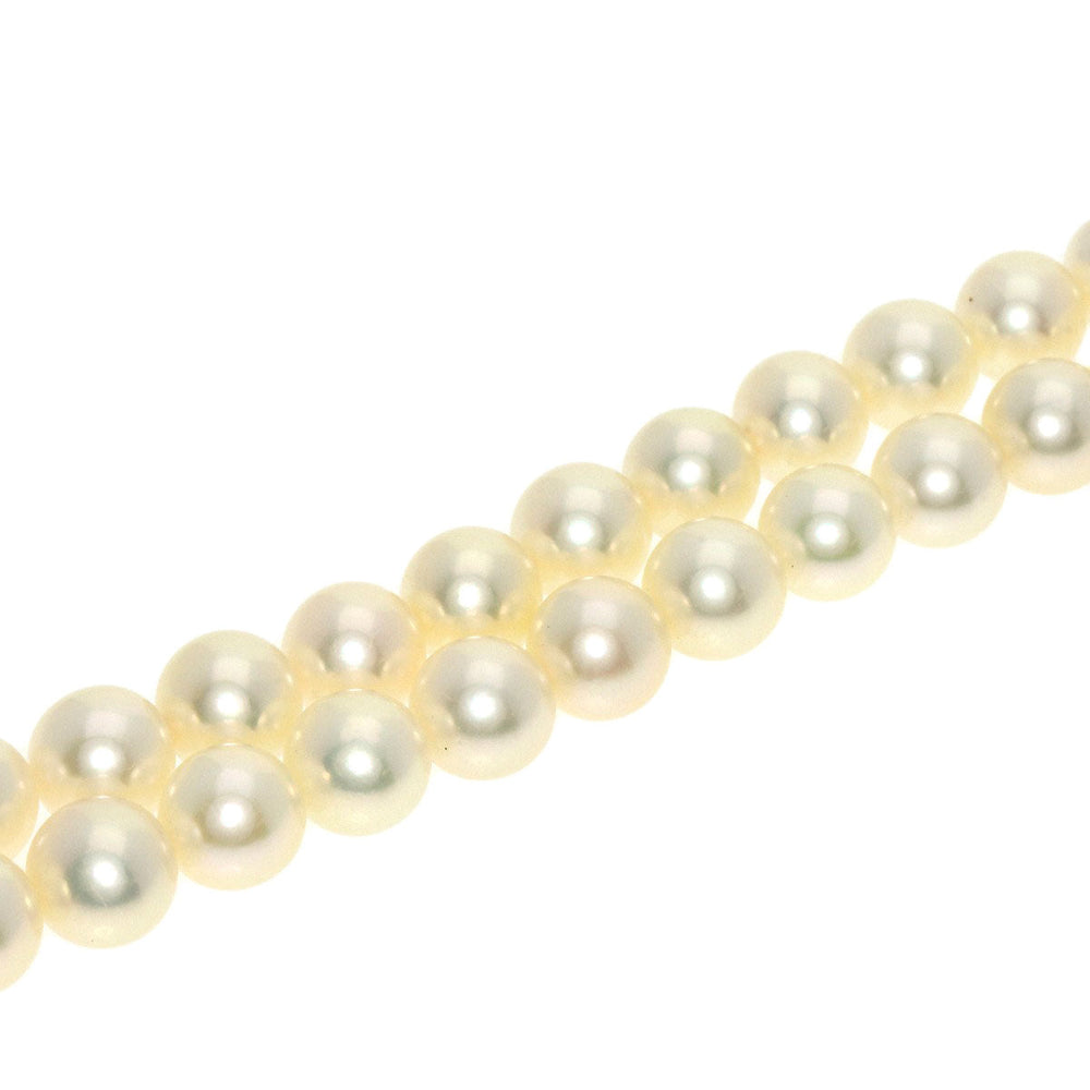MIKIMOTO Necklace SV white Pearl Women Used Authentic