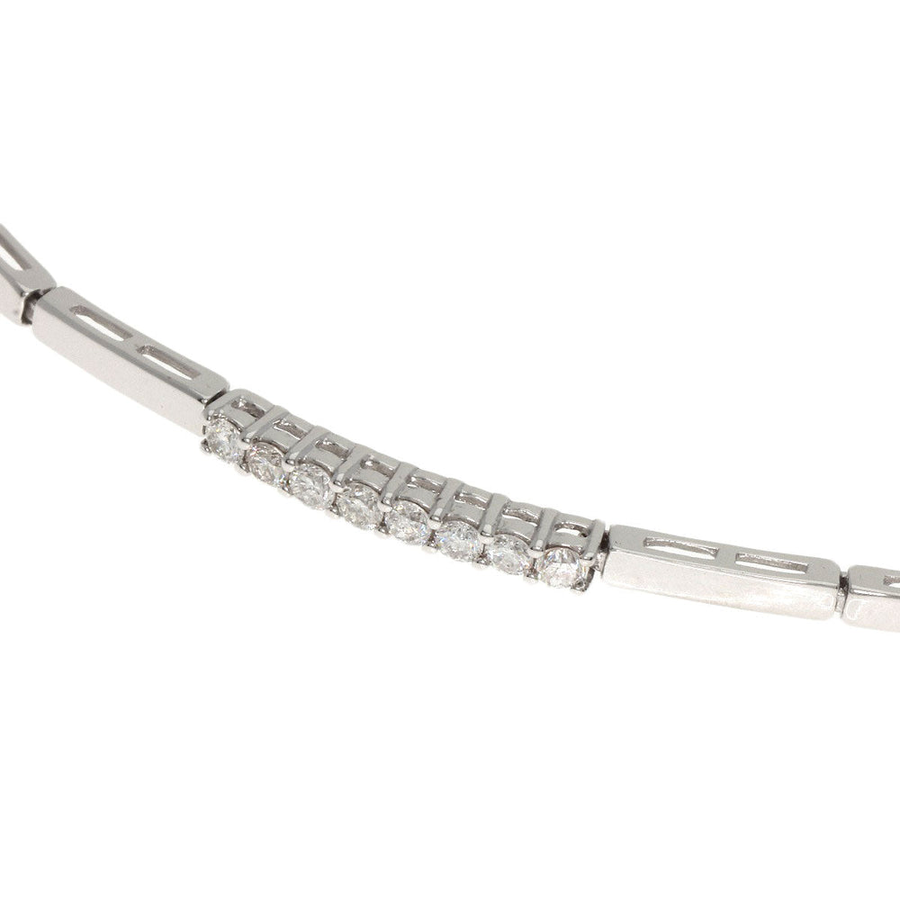 VANDOME bracelet K18WG Silver diamond Women Used Authentic
