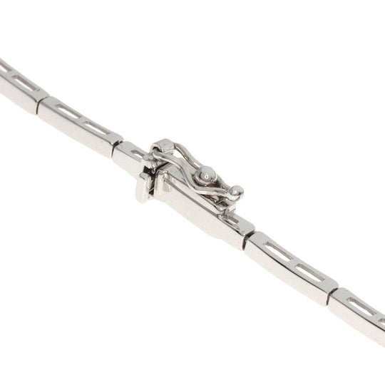 VANDOME bracelet K18WG Silver diamond Women Used Authentic