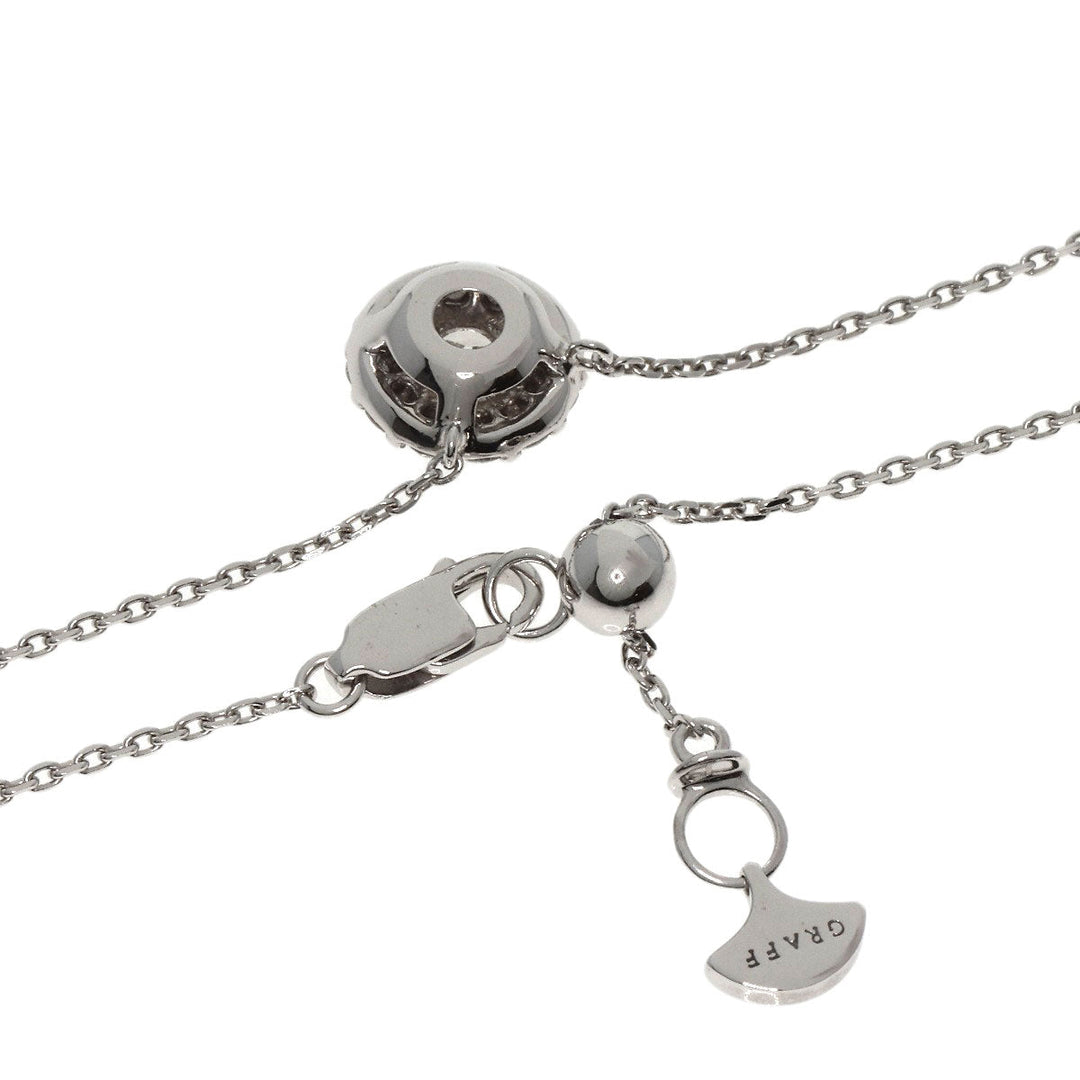 GRAFF Necklace K18WG Silver diamond