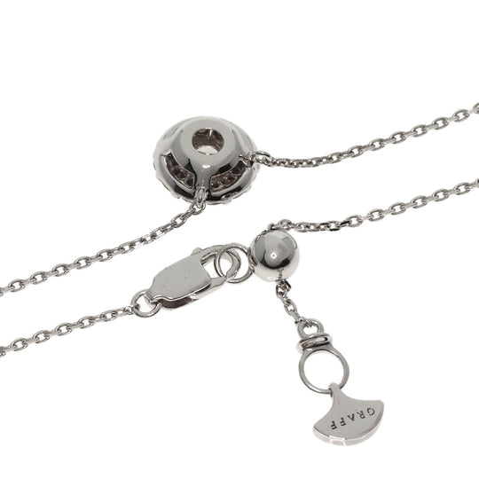 GRAFF Necklace K18WG Silver diamond