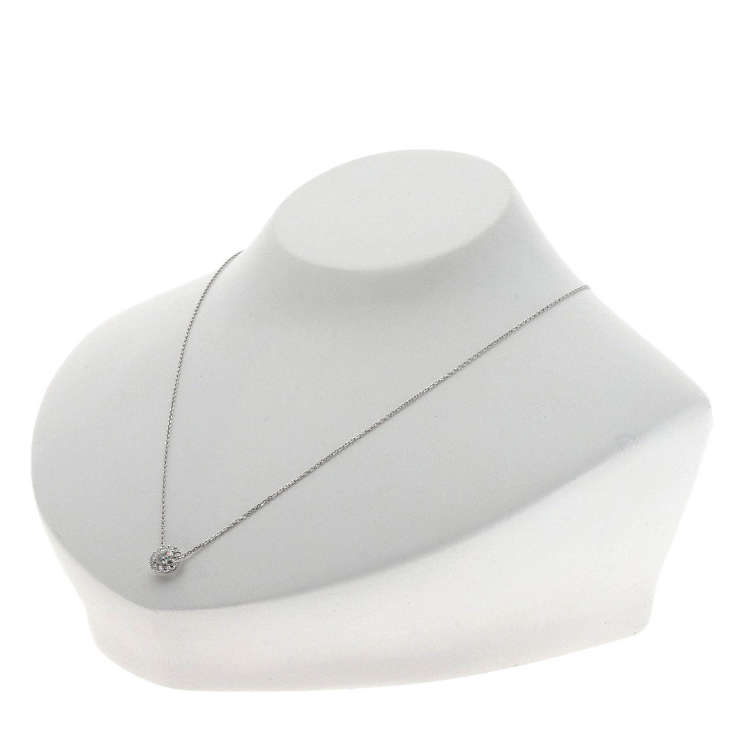 GRAFF Necklace K18WG Silver diamond