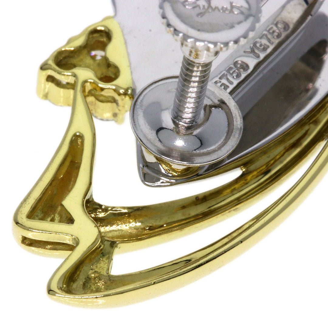 JUNE Earring 18K Yellow Gold gold diamond