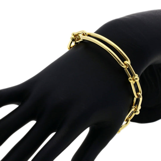 TIFFANY&Co. bracelet 18K Yellow Gold gold hardware medium