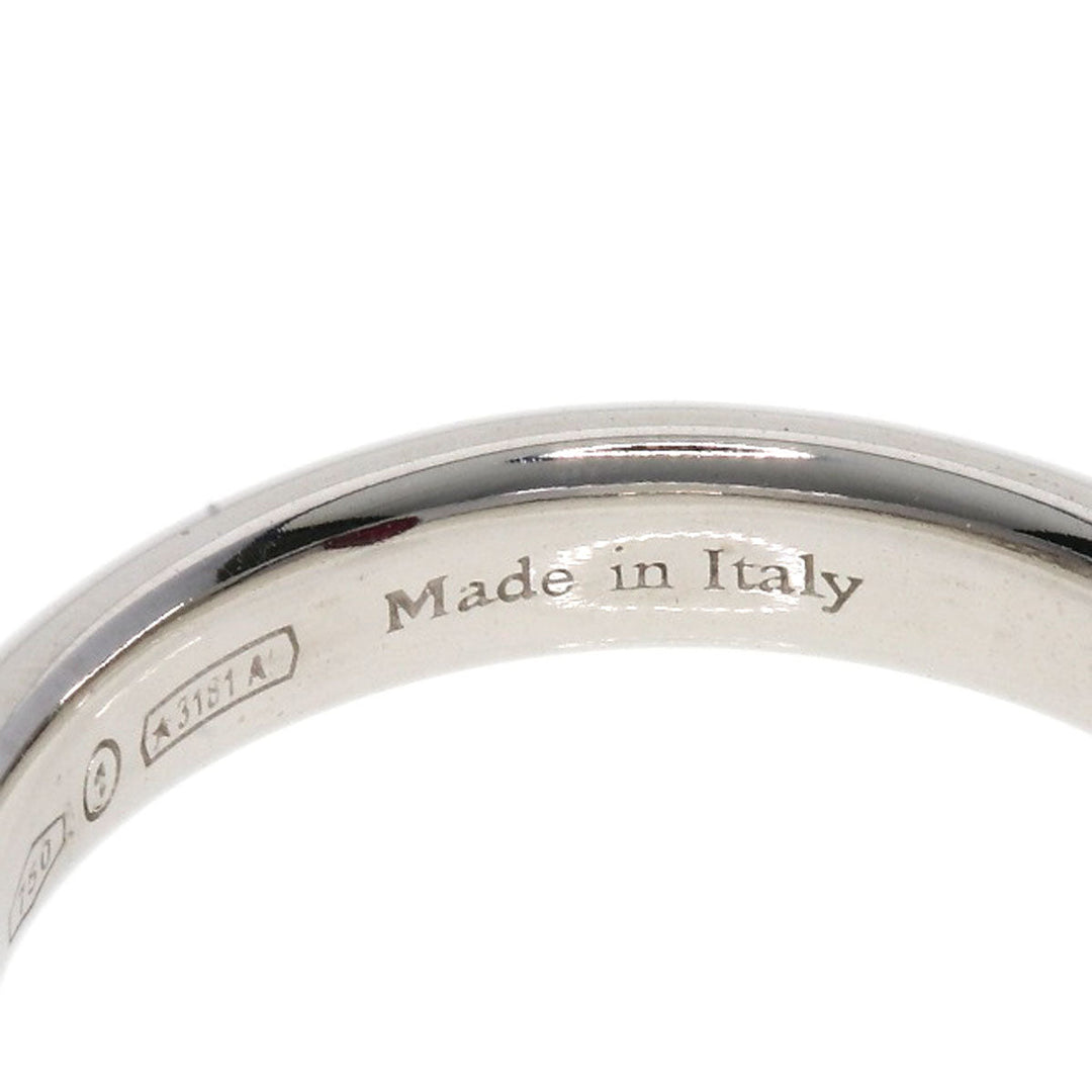 Damiani Ring K18WG Silver Secret Ruby Women Used Authentic