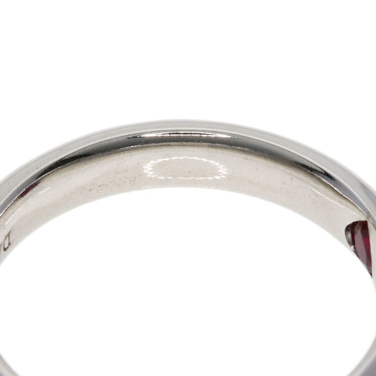 Damiani Ring K18WG Silver Secret Ruby Women Used Authentic
