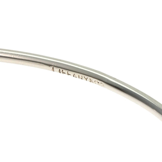 TIFFANY&Co. bracelet SV , K18YG Silver Love knot Women Used Authentic