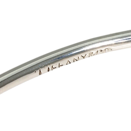 TIFFANY&Co. bracelet SV , K18YG Silver Love knot Women Used Authentic