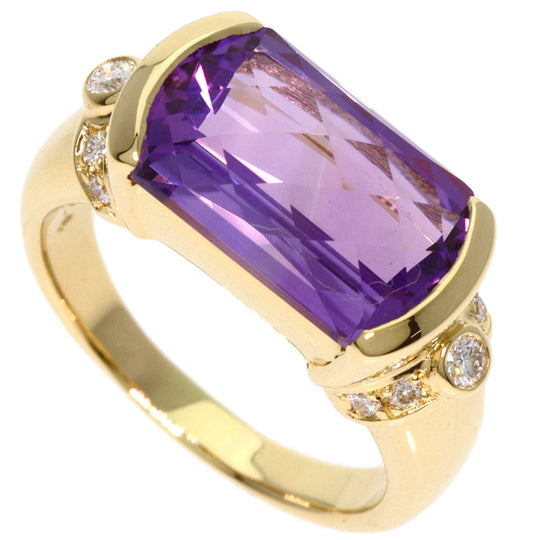 TASAKI Ring 18K Yellow Gold gold Amethyst diamond