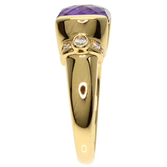TASAKI Ring 18K Yellow Gold gold Amethyst diamond