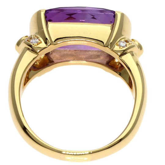 TASAKI Ring 18K Yellow Gold gold Amethyst diamond