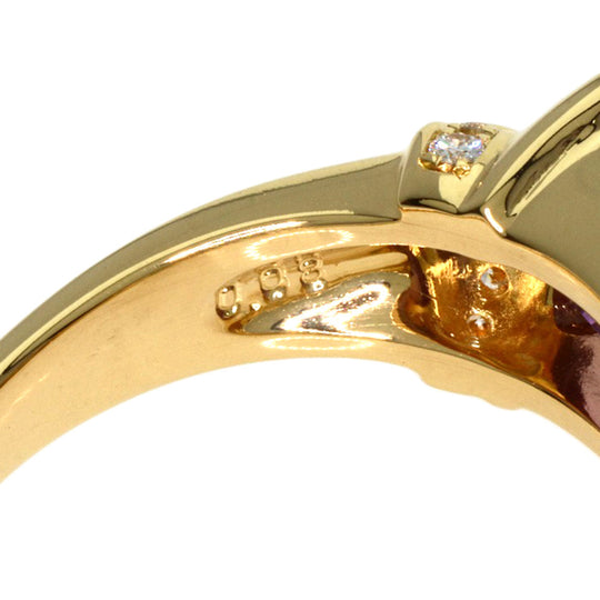 TASAKI Ring 18K Yellow Gold gold Amethyst diamond
