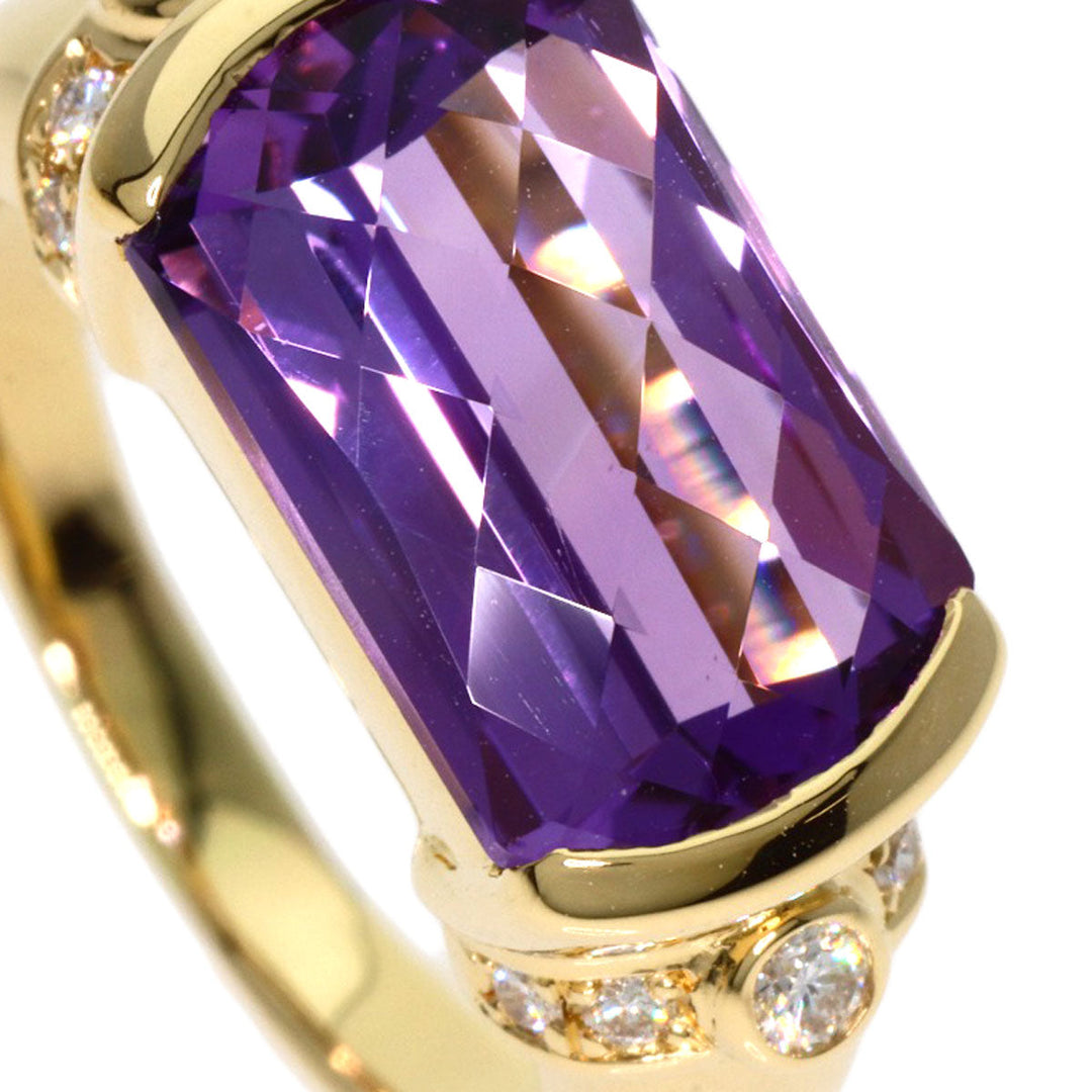 TASAKI Ring 18K Yellow Gold gold Amethyst diamond