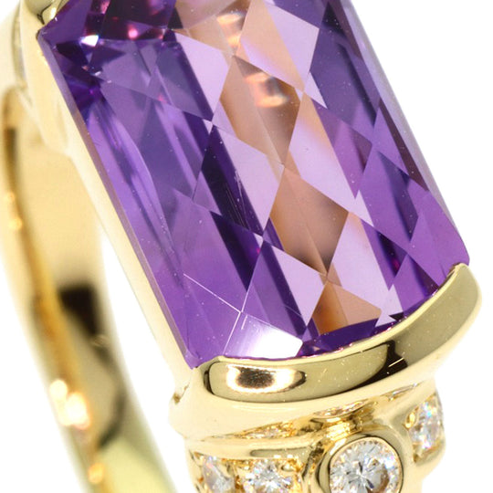 TASAKI Ring 18K Yellow Gold gold Amethyst diamond