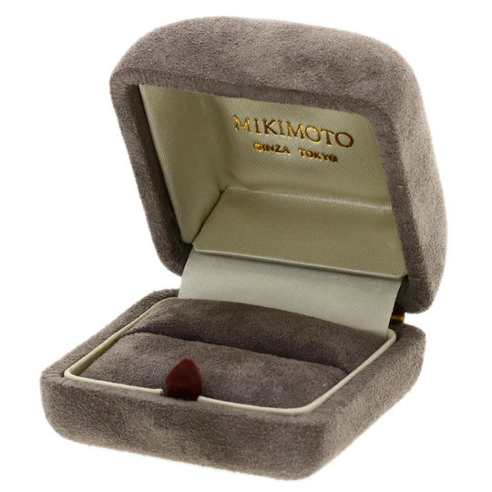 MIKIMOTO Ring 18K Yellow Gold gold Flower motif Diamond Sapphire Ruby