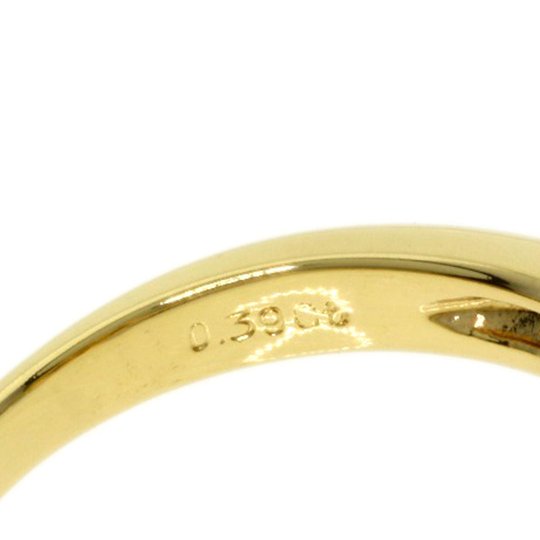 MIKIMOTO Ring 18K Yellow Gold gold Flower motif Diamond Sapphire Ruby