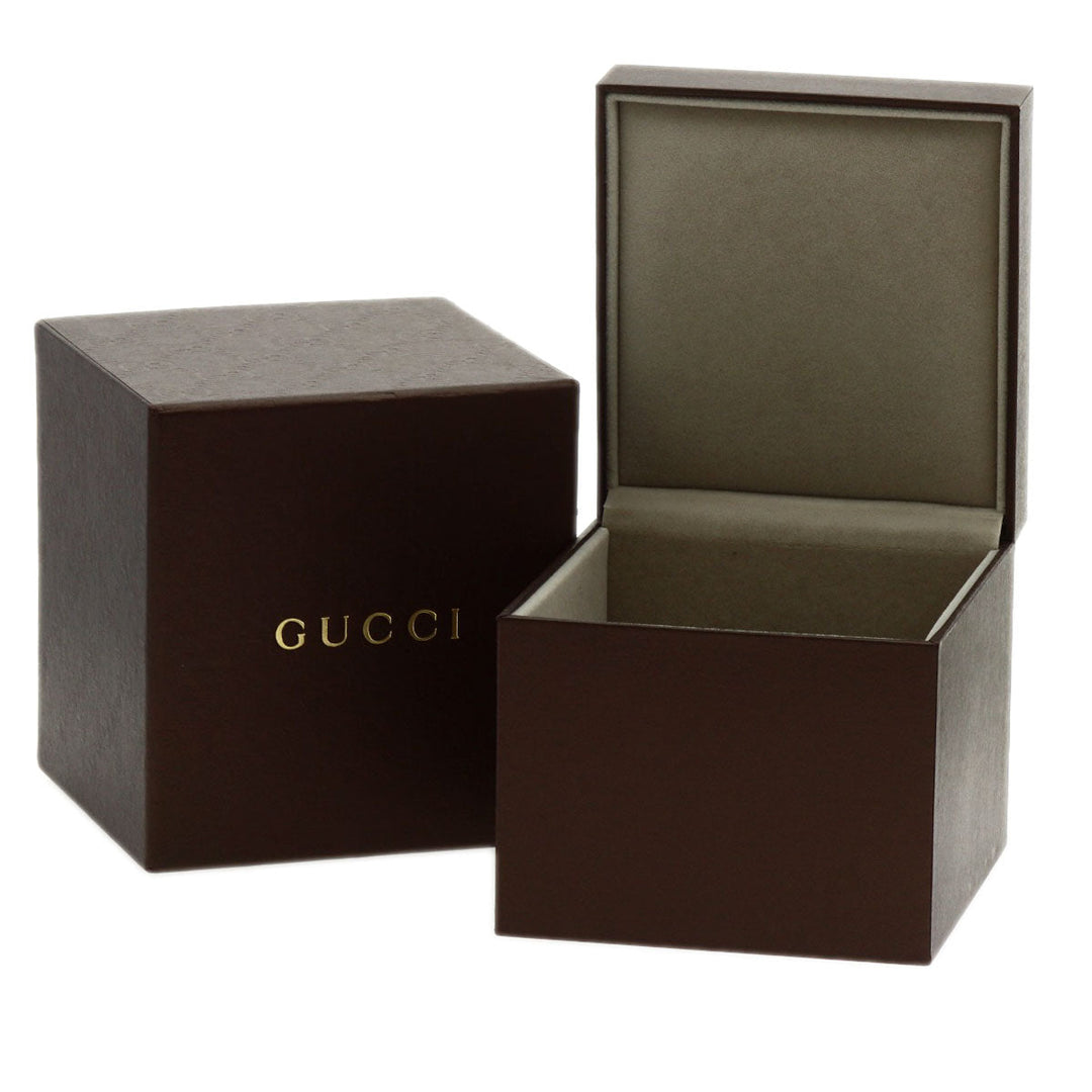 GUCCI Watches Quartz 126.4 Stainless Steel , PGP gold G timeless black dial mens Used Authentic