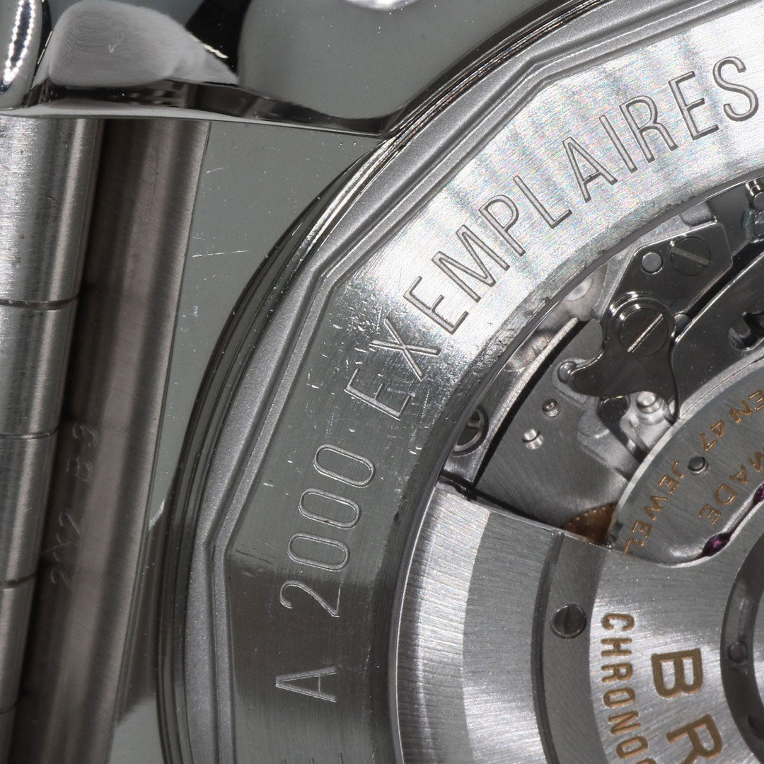 BREITLING Watches Mechanical Automatic S041B48PS Stainless Steel , Stainless Steel Silver Chronomat GMT Limited Edition, limited to 2000 pieces worldwide black dial mens Used Authentic