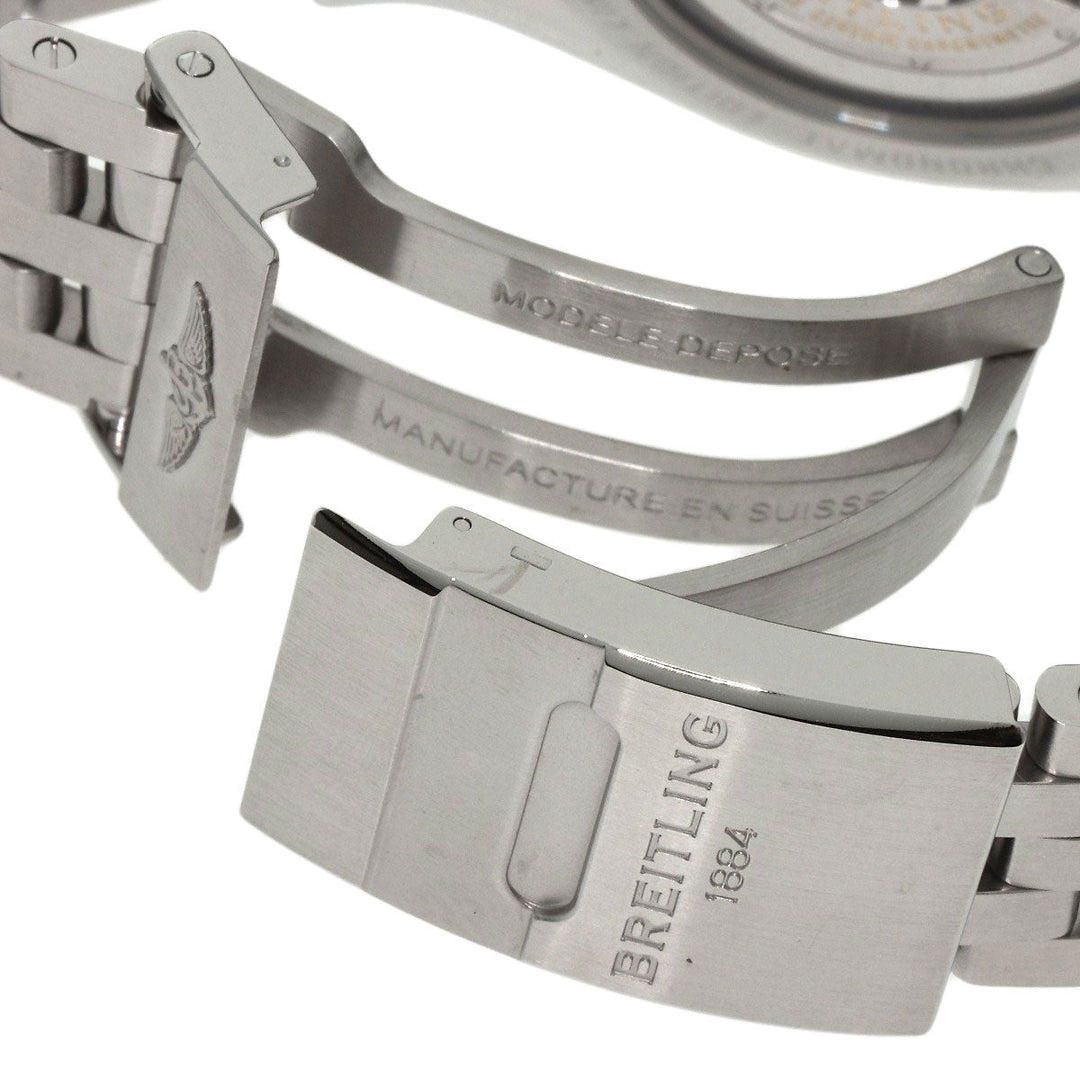 BREITLING Watches Mechanical Automatic S041B48PS Stainless Steel , Stainless Steel Silver Chronomat GMT Limited Edition, limited to 2000 pieces worldwide black dial mens Used Authentic