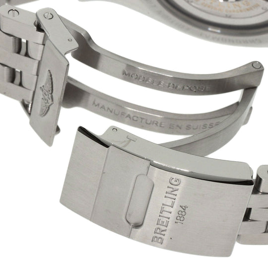 BREITLING Watches Mechanical Automatic S041B48PS Stainless Steel , Stainless Steel Silver Chronomat GMT Limited Edition, limited to 2000 pieces worldwide black dial mens Used Authentic