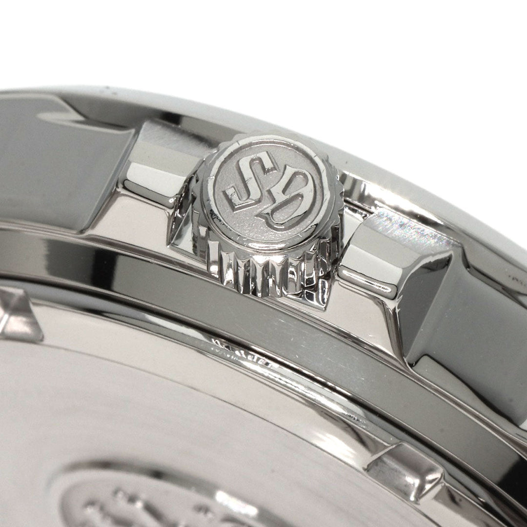 SEIKO Watches Spring drive SBGA027 9R65-0AG1 Stainless Steel , Stainless Steel Silver Grand Seiko Spring Drive Power Reserve black dial mens Used Authentic