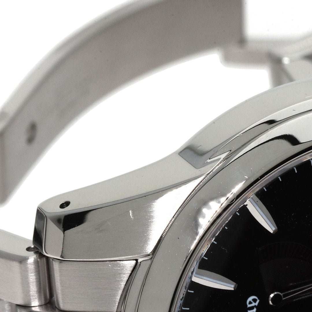 SEIKO Watches Spring drive SBGA027 9R65-0AG1 Stainless Steel , Stainless Steel Silver Grand Seiko Spring Drive Power Reserve black dial mens Used Authentic