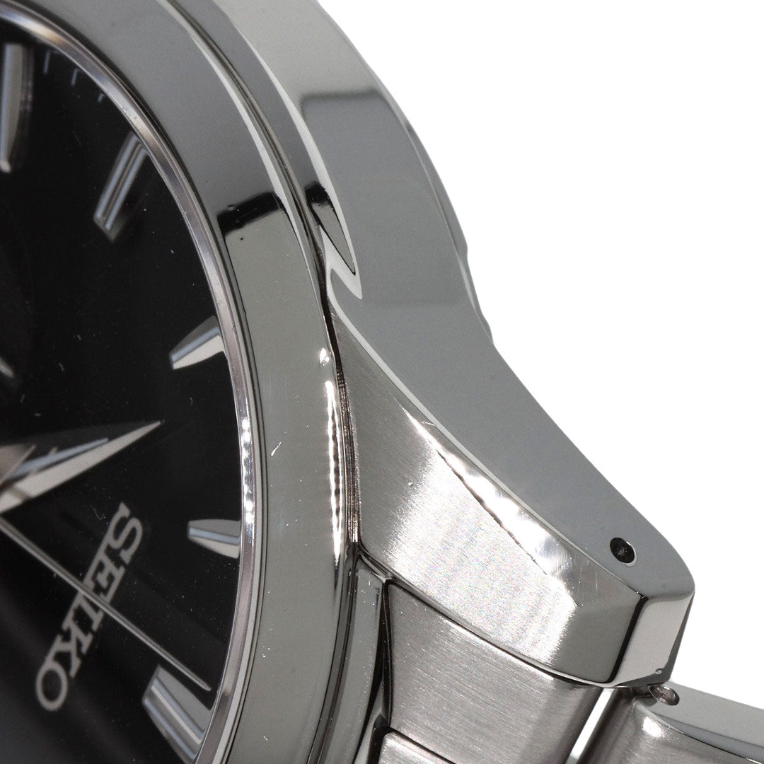 SEIKO Watches Spring drive SBGA027 9R65-0AG1 Stainless Steel , Stainless Steel Silver Grand Seiko Spring Drive Power Reserve black dial mens Used Authentic
