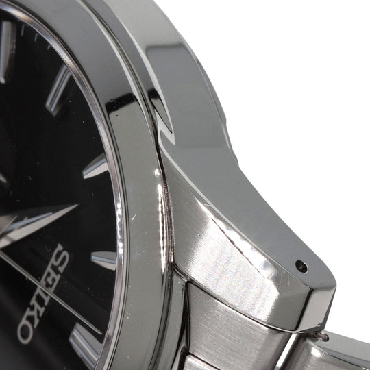 SEIKO Watches Spring drive SBGA027 9R65-0AG1 Stainless Steel , Stainless Steel Silver Grand Seiko Spring Drive Power Reserve black dial mens Used Authentic