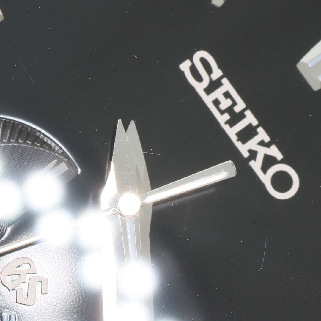 SEIKO Watches Spring drive SBGA027 9R65-0AG1 Stainless Steel , Stainless Steel Silver Grand Seiko Spring Drive Power Reserve black dial mens Used Authentic