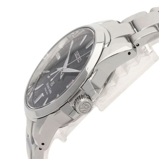 SEIKO Watches Spring drive SBGA027 9R65-0AG1 Stainless Steel , Stainless Steel Silver Grand Seiko Spring Drive Power Reserve black dial mens Used Authentic