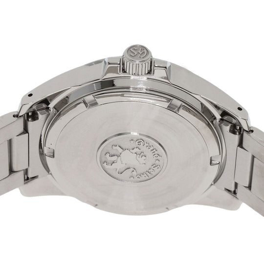 SEIKO Watches Spring drive SBGA027 9R65-0AG1 Stainless Steel , Stainless Steel Silver Grand Seiko Spring Drive Power Reserve black dial mens Used Authentic