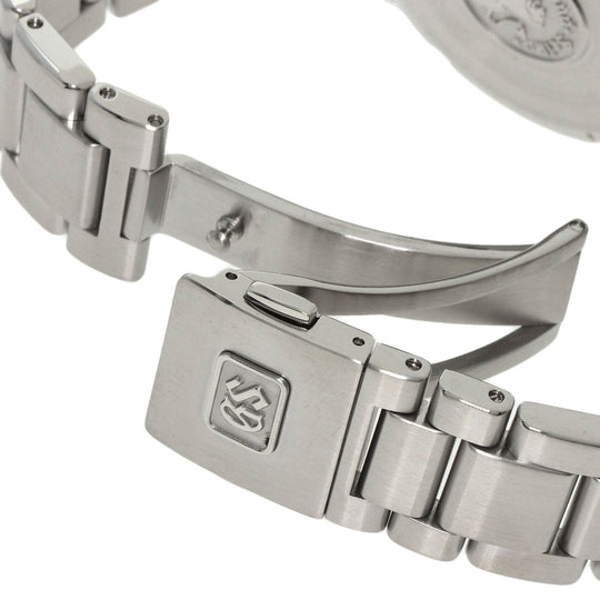 SEIKO Watches Spring drive SBGA027 9R65-0AG1 Stainless Steel , Stainless Steel Silver Grand Seiko Spring Drive Power Reserve black dial mens Used Authentic