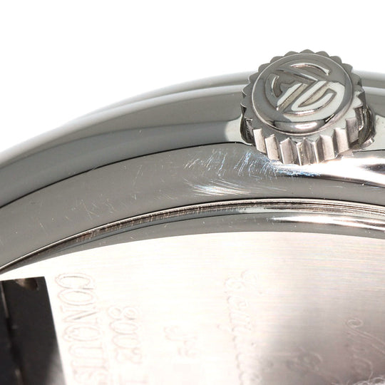 FRANCK MULLER Watches Mechanical Automatic 8002LSC Stainless Steel, Leather Silver Conquistador Silver dial Women Used Authentic