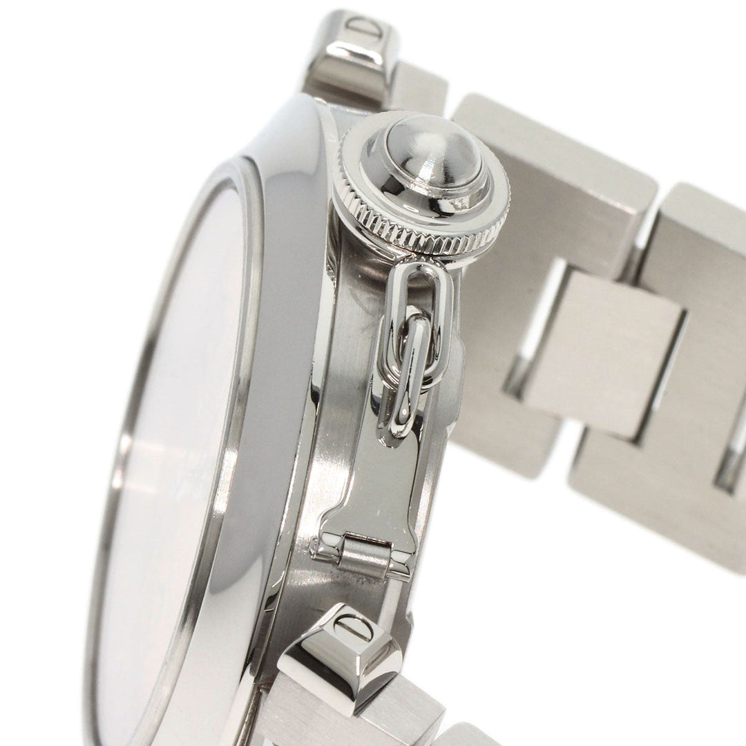 CARTIER Watches Mechanical Automatic W31058M7 Stainless Steel , Stainless Steel Silver Pasha C Big Date pink dial mens Used Authentic